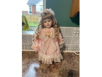 leonardo collection porcelain doll katie